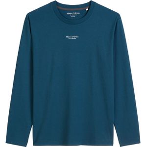 Marc O'Polo - Shirt - Blue Daze - Lange Mouwen - Casual