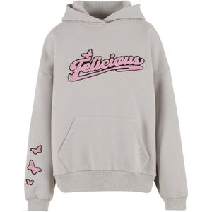 Felicious Sweatshirt  stone grey / pink / zwart