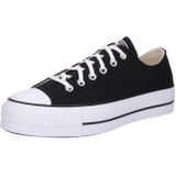Converse Chuck Taylor All Star Platform Canvas voor Vrouwen in Black/White, Maat EU 42