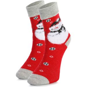 Crea Socks Sokken 'Weihnachten Santa'  rood