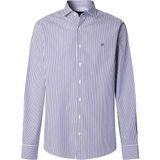 Hackett City Bengal Stripe Overhemd Met Lange Mouwen