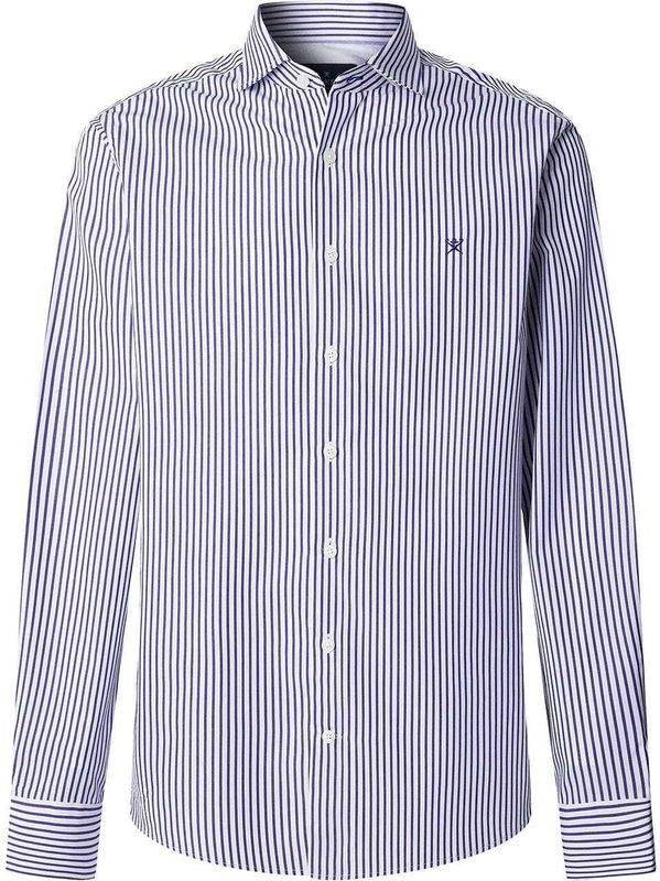Hackett City Bengal Stripe Overhemd Met Lange Mouwen