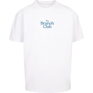 F4NT4STIC Shirt 'The Brunch Club'  blauw / rood / wit