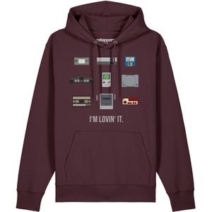 Watapparel Sweatshirt 'Videogames'  gemengde kleuren / bordeaux