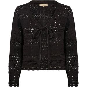 Soyaconcept Gebreid vest ' PERRY 6 '  zwart