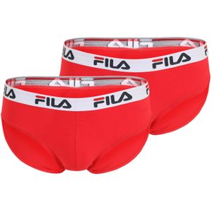 FILA Slip  rood / zwart / wit