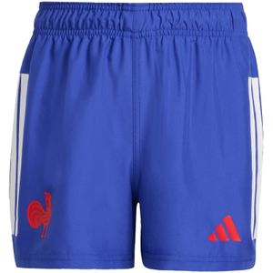 ADIDAS PERFORMANCE Sportbroek 'FFR Rugby'  blauw / rood / wit