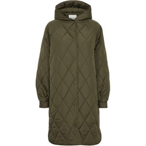 ICHI Tussenmantel 'Hansa'  donkergroen