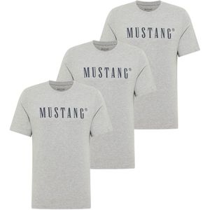MUSTANG Shirt  grijs gemêleerd / zwart