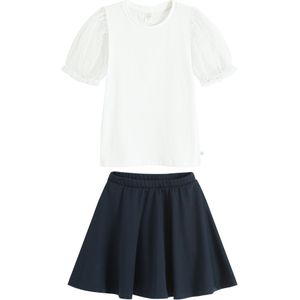 Cool Club Set  marine / wit