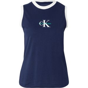Calvin Klein Jeans Top  navy / turquoise / wit