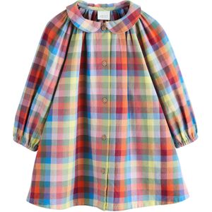 Next Jurk  hemelsblauw / groen / oranje / rood