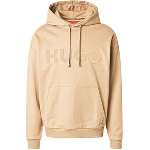 HUGO Sweatshirt 'Ditchle'  beige / donkerbeige