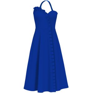 GODDIVA Jurk  royal blue/koningsblauw