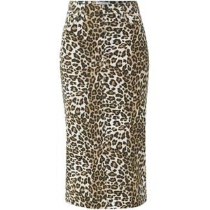 modström Rok 'Harvey'  lichtbeige / ombergrijs / donkerbruin