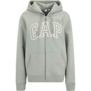 Gap Tall Sweatvest 'HERITAGE'  pastelgroen / wit