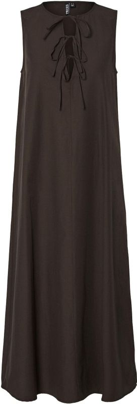 PIECES Jurk 'PCJenna'  donkerbruin