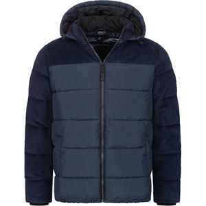 INDICODE JEANS Winterjas ' INLockly '  blauw / donkerblauw