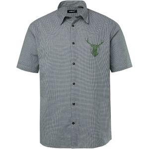 Men Plus Overhemd  donkergroen