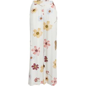 DESIRES Broek 'Heidi'  lichtblauw / olijfgroen / donkerroze / offwhite