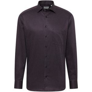 Eterna - Overhemd - Wijnrood - MODERN FIT - Lange Mouwen - NON IRON
