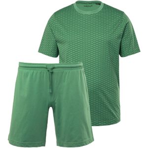 Men Plus Pyjama kort  groen