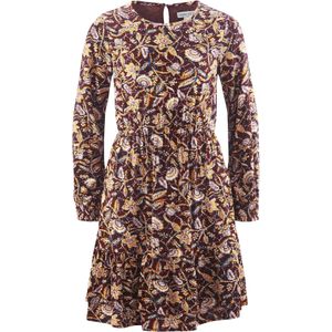 happy girls Jurk  donkerblauw / goudgeel / donkerrood / wit