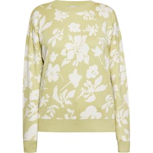 Sidona Trui  lichtgroen / wit