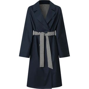 Pepe Jeans - Gabriela - Damesjas - Effen Kleur - Reversible Trench-coat - 100% Katoen