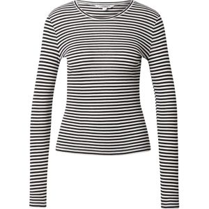 mbym Shirt 'Lilita'  zwart / wit