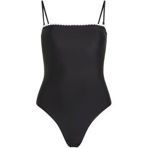 Karl Lagerfeld Badpak  zwart / wit