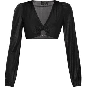 faina Top  zwart