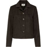 JDY - Suede Jasje - Bruin - Leren Jassen