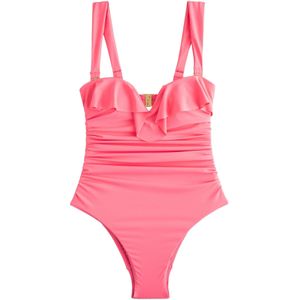 Next Badpak  zalm roze