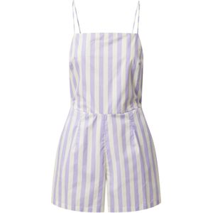 EDITED Jumpsuit 'Siana'  lichtlila / wit