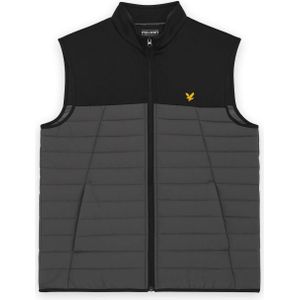 Lyle & Scott Bodywarmer  geel / grijs / zwart
