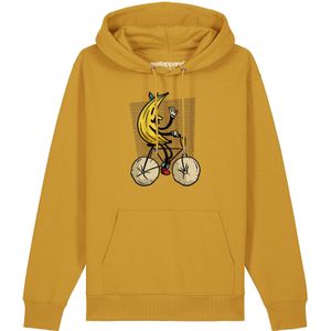 Watapparel Sweatshirt ' Banana Rider '  oker / gemengde kleuren