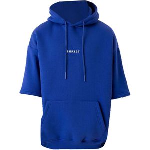 Dandalo Sweatshirt 'Erick'  kobaltblauw / zwart / wit