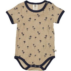 Müsli by GREEN COTTON - Rompertje - Chamois / Zwart