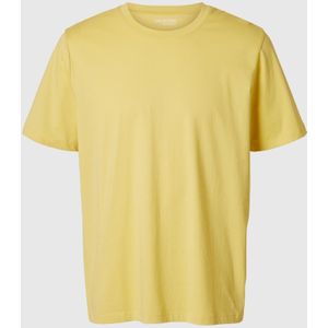 SELECTED Shirt  citroengeel