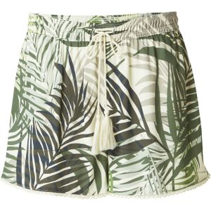 Hailys Broek 'Si44a'  greige / groen / donkergroen / offwhite