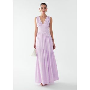BWLDR Jurk 'LANEY MAXI DRESS'  lichtlila