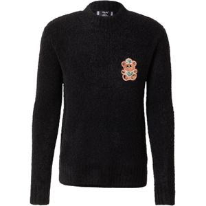 19V69 ITALIA Trui 'Enrico'  karamel / groen / zwart / offwhite