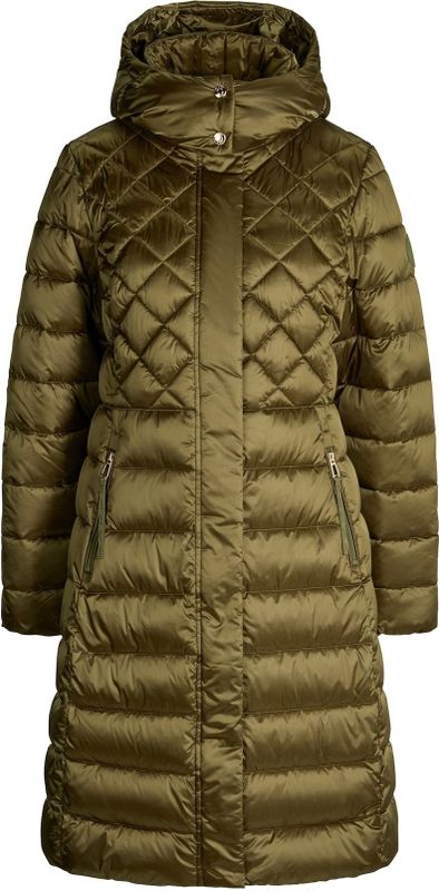 JOOP! - Constance - Gewatteerde Jas - Groen - Met Capuchon