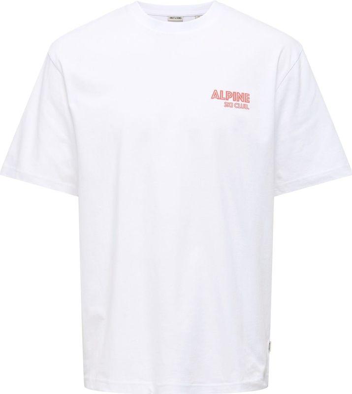 Onsmilo - T-shirt - O-Hals - Korte Mouwen - Relaxed Fit