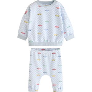 Next Set  lichtblauw / geel / rood / offwhite