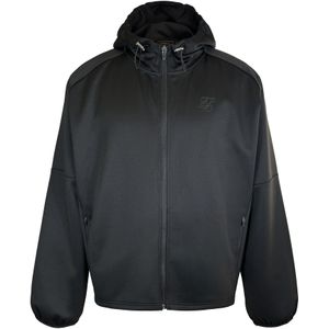 Siksilk - Full Zip Sweatshirt - Zwart