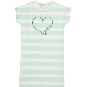 GUESS Jurk  groen / mintgroen / wit