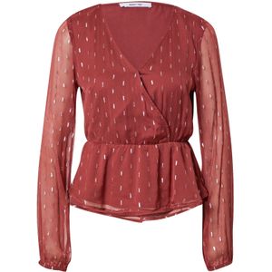 ABOUT YOU Blouse 'Esma'  roestrood / zilver