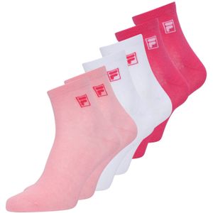 FILA Sokken  pink / rosa / rood / wit